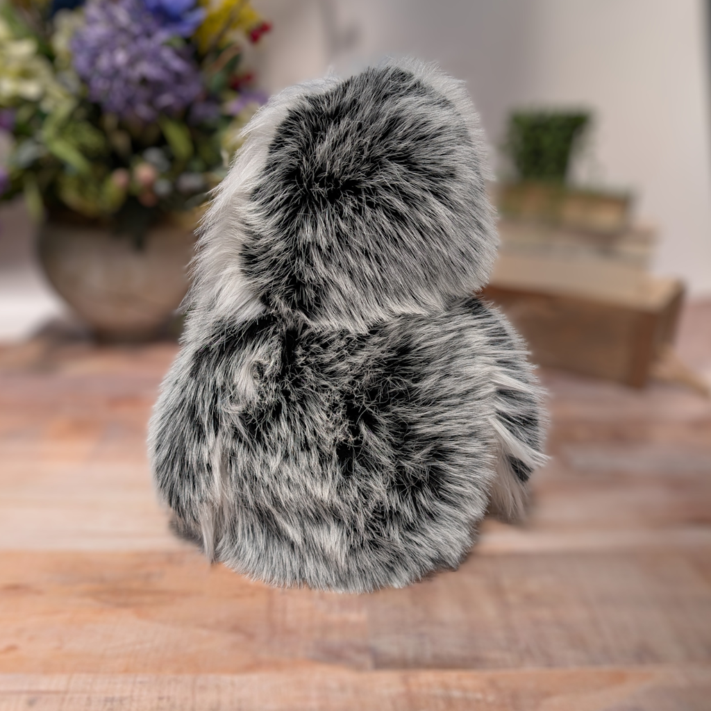 Lifesize Faux Fur Artist Barn Owl,Collectable Owl