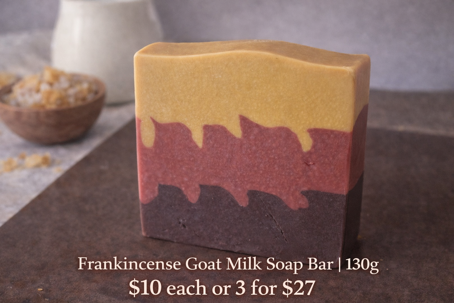 Handmade Goat Milk Soap Bars 130g | Natural Skincare | Sensitive Skin | Mix & Match Bundle