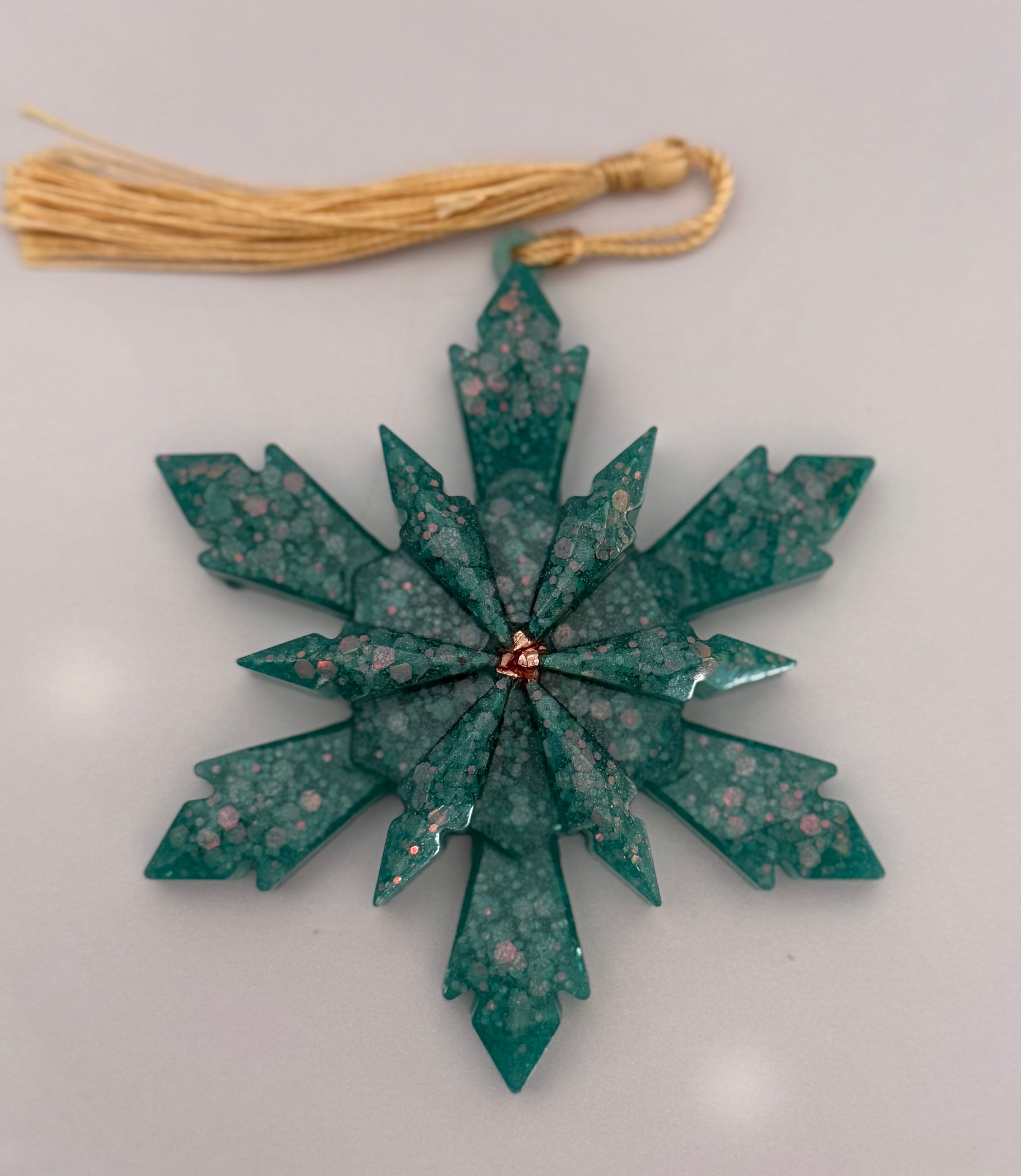 Festive Snowflakes Christmas Decorations