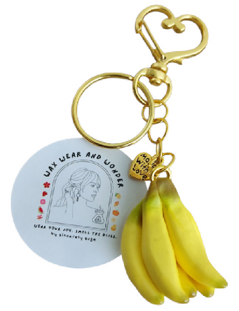 Bag Charms and Key Rings - Bananas About You