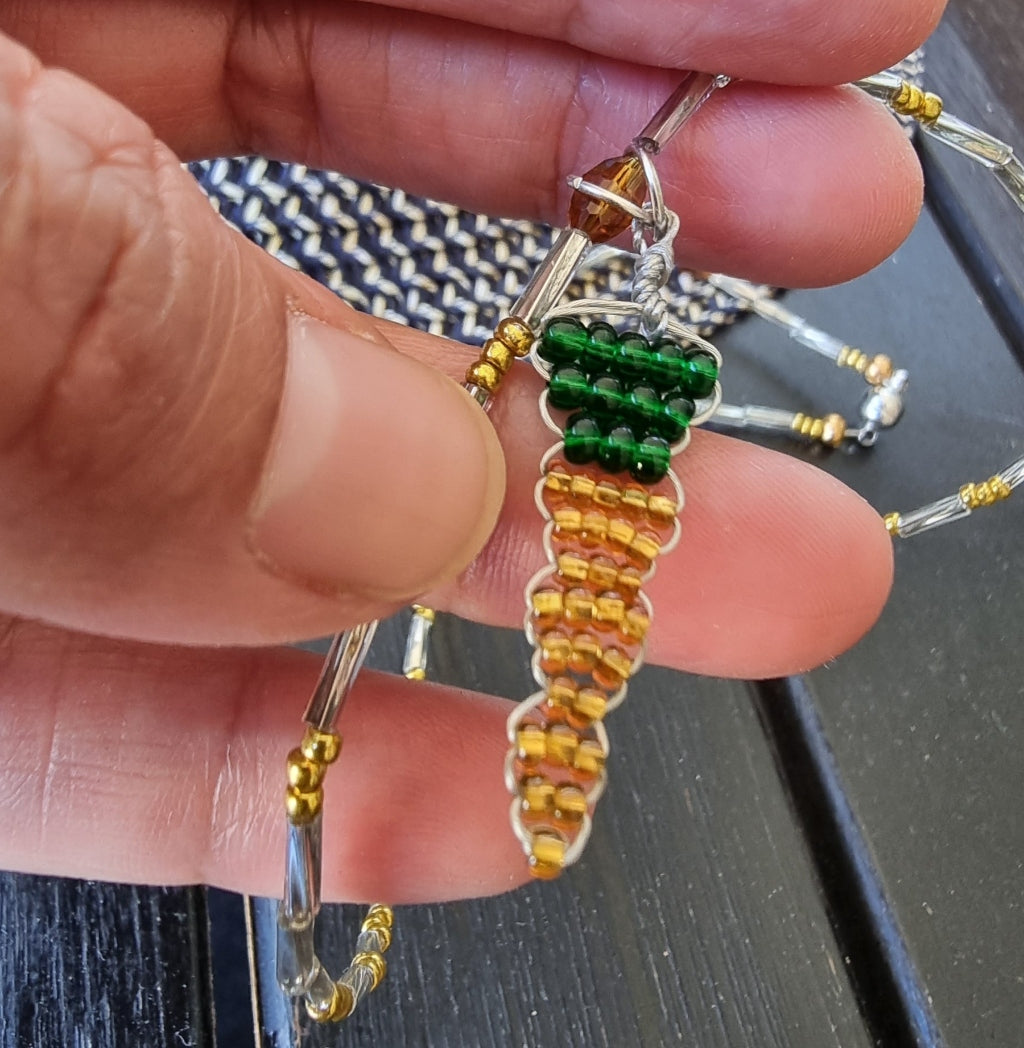 Litttle carrot  Necklace