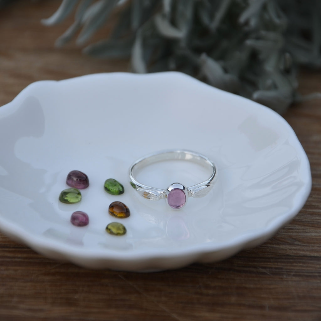 Tourmaline "Forest" Ring Choose-Your-Stone (Made to Order)