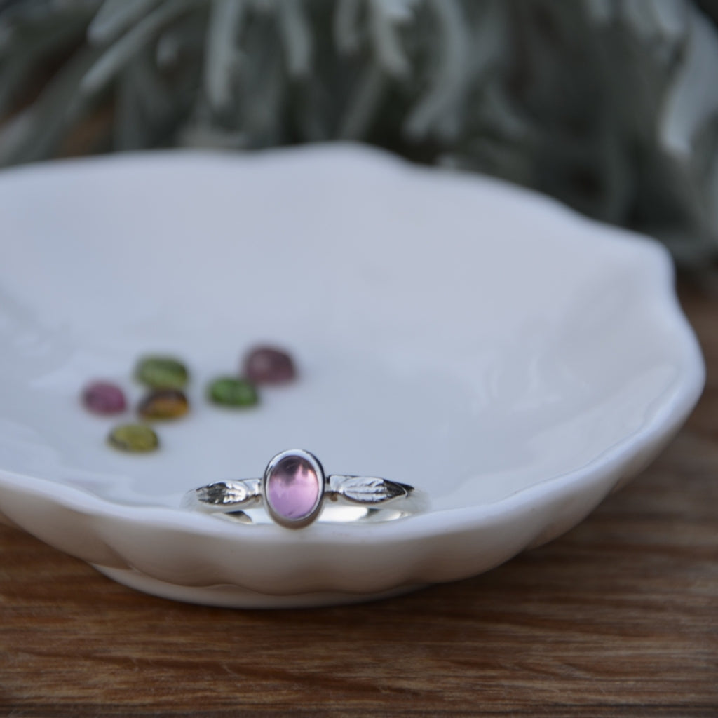 Tourmaline "Forest" Ring Choose-Your-Stone (Made to Order)