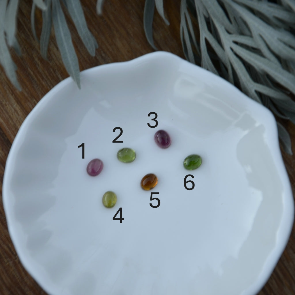 Tourmaline "Forest" Ring Choose-Your-Stone (Made to Order)