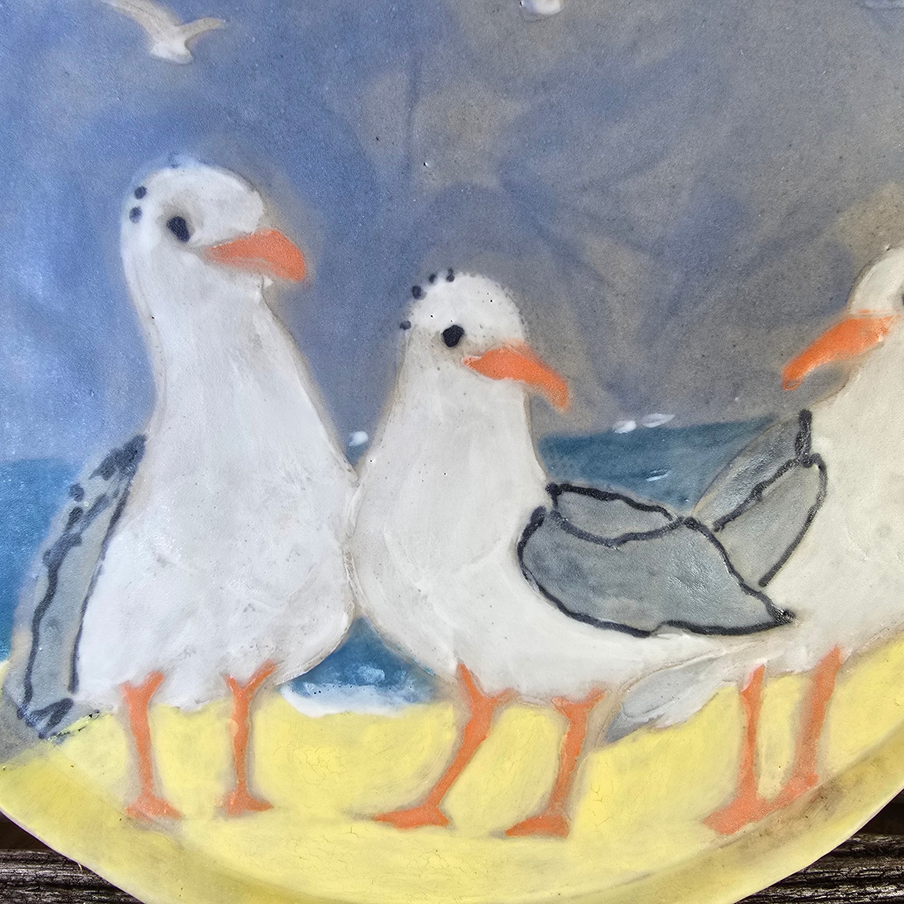 Seagull plate