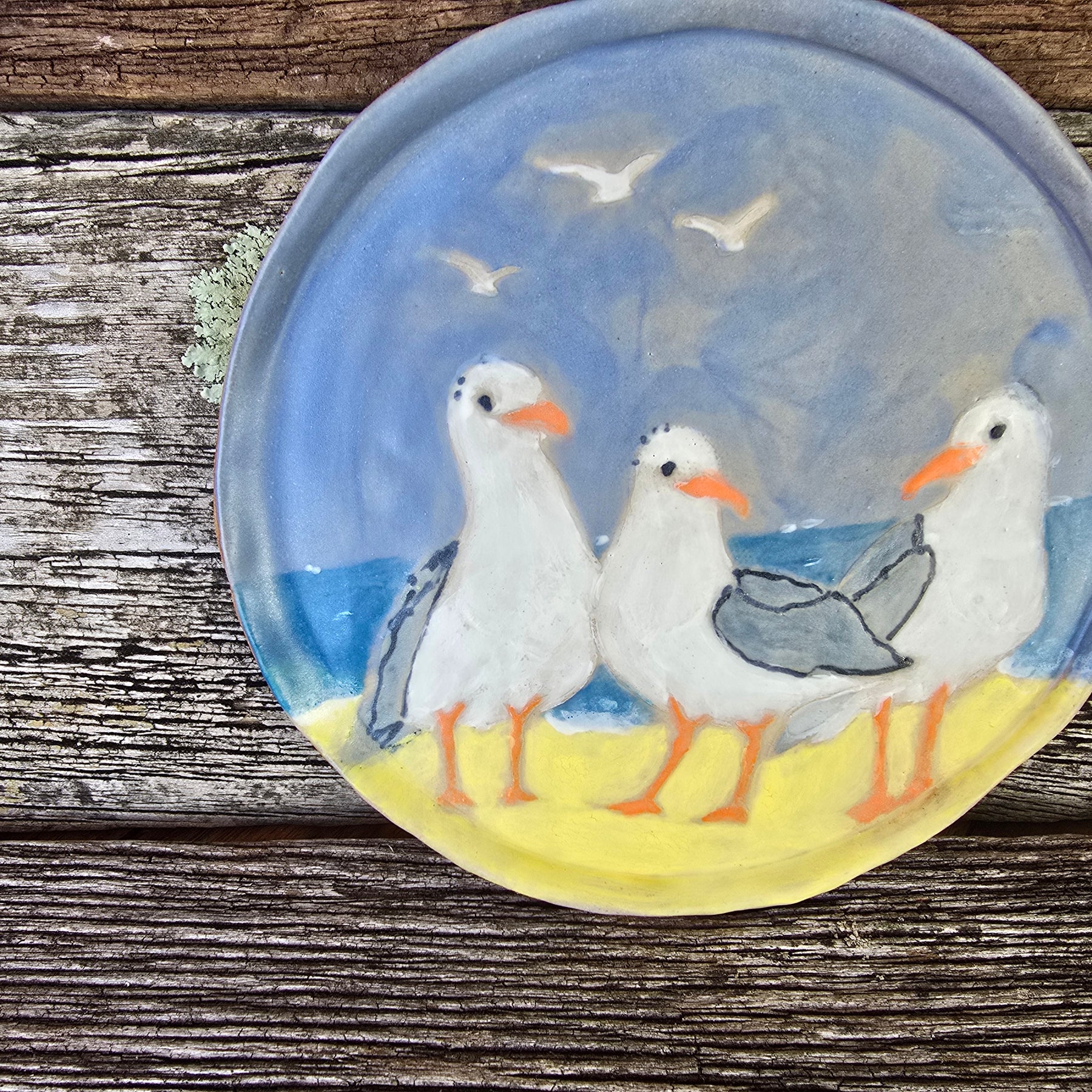 Seagull plate