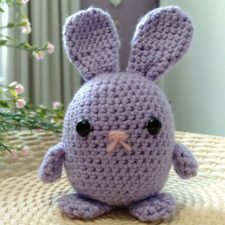 Handmade Crochet Bubba Easter Bunny (multiple colours)