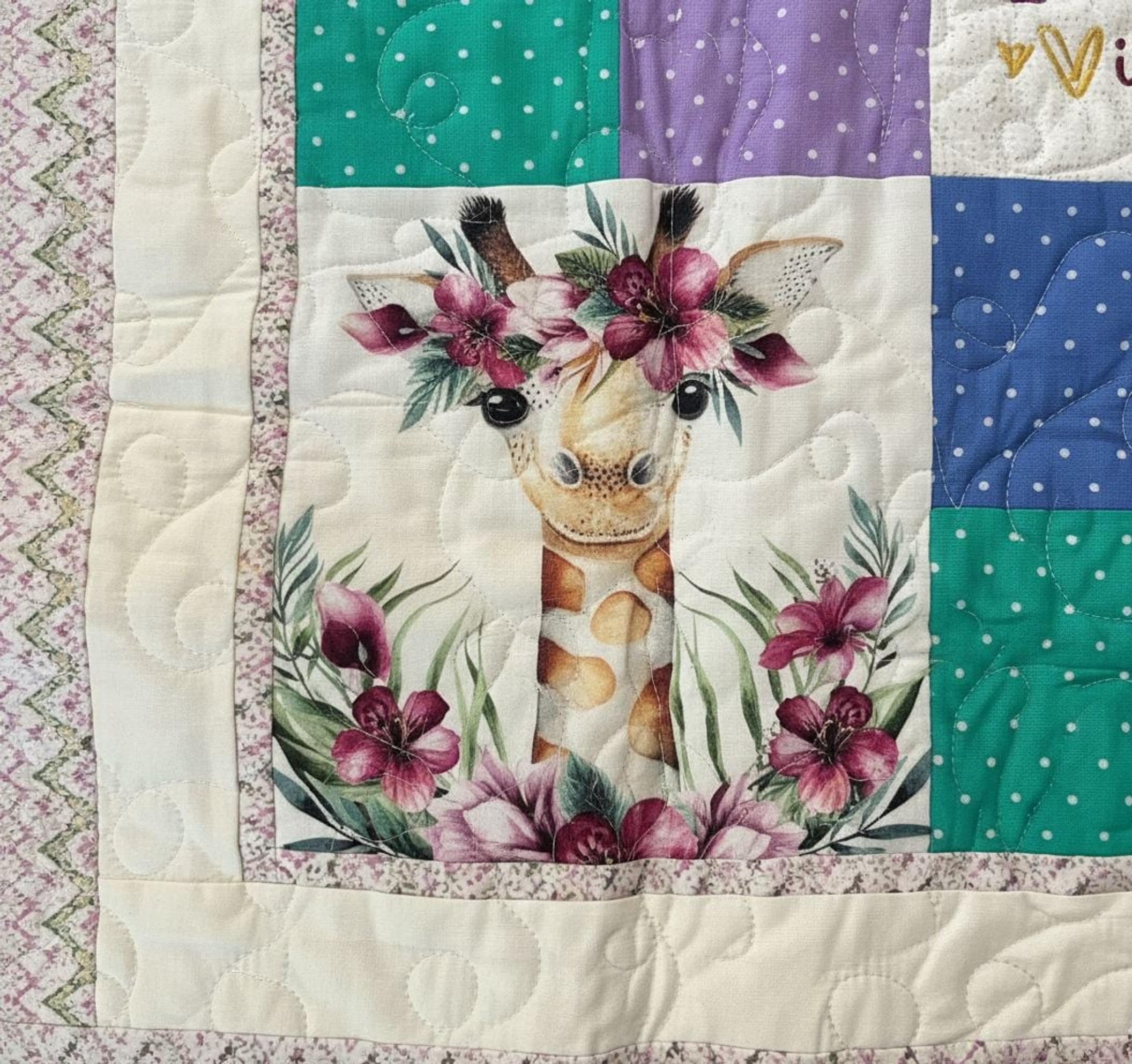 Adorable "Big Dreams" Quilt