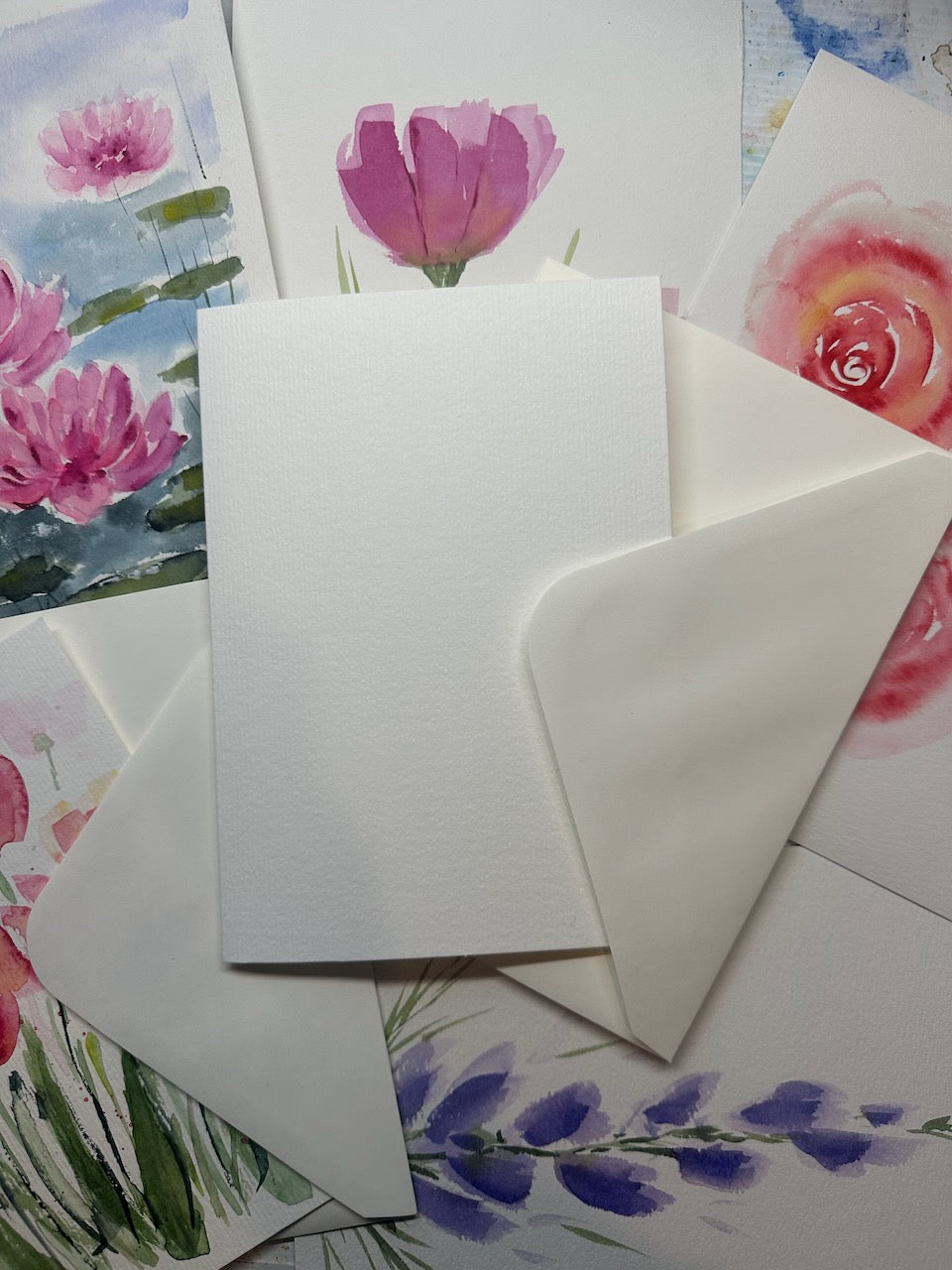 Greeting Card Painting Tutorials ~ Flowers