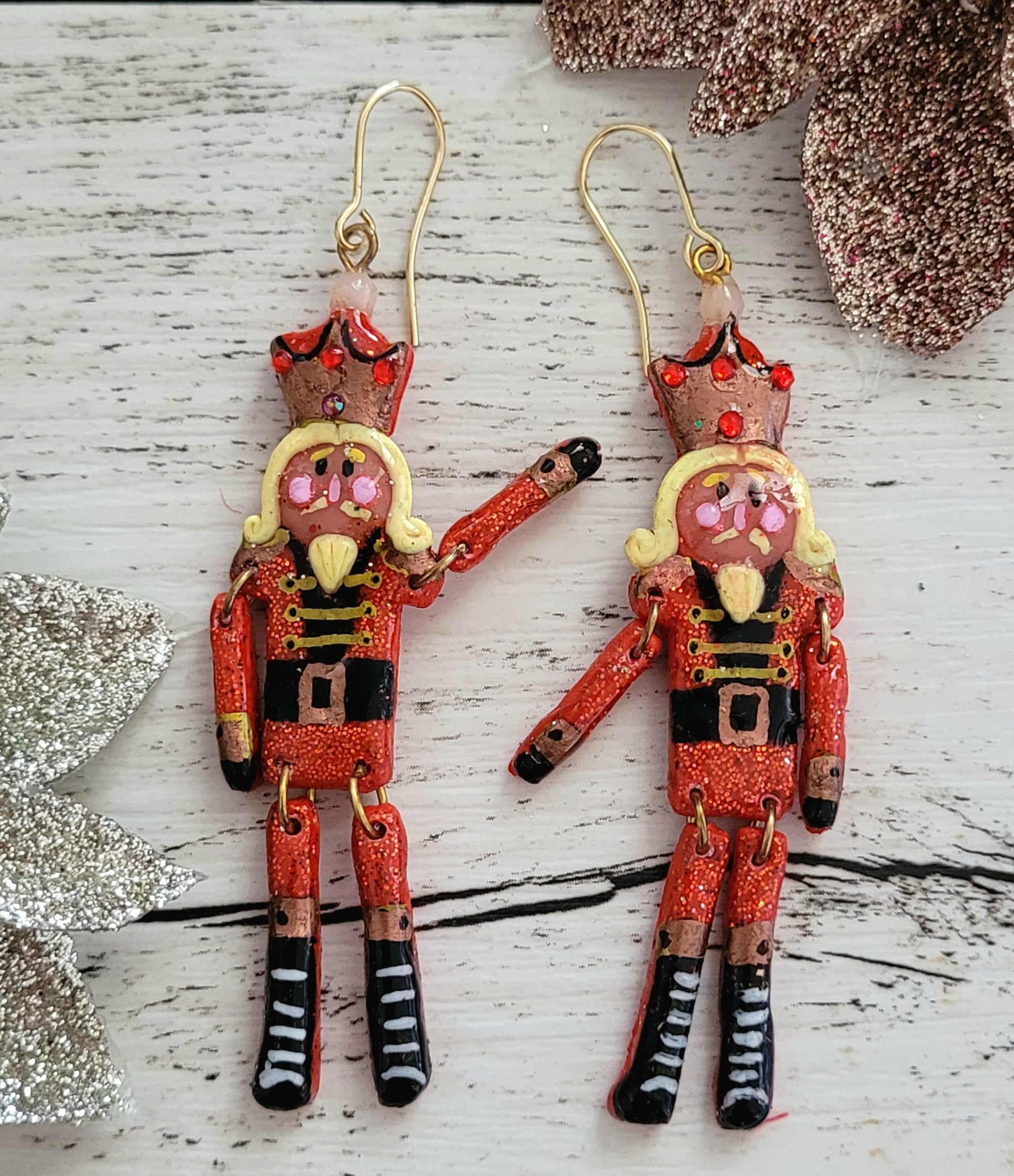 Christmas nutcracker Earrings