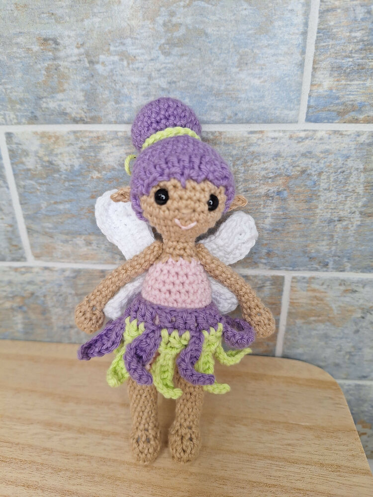 crocheted fairy dolls