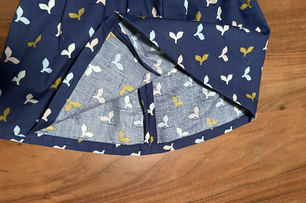 Summer sundress - 6 to 12 month old - navy