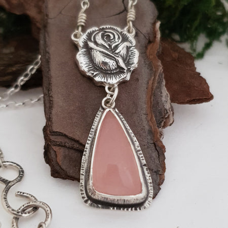 Say it with rose pendant