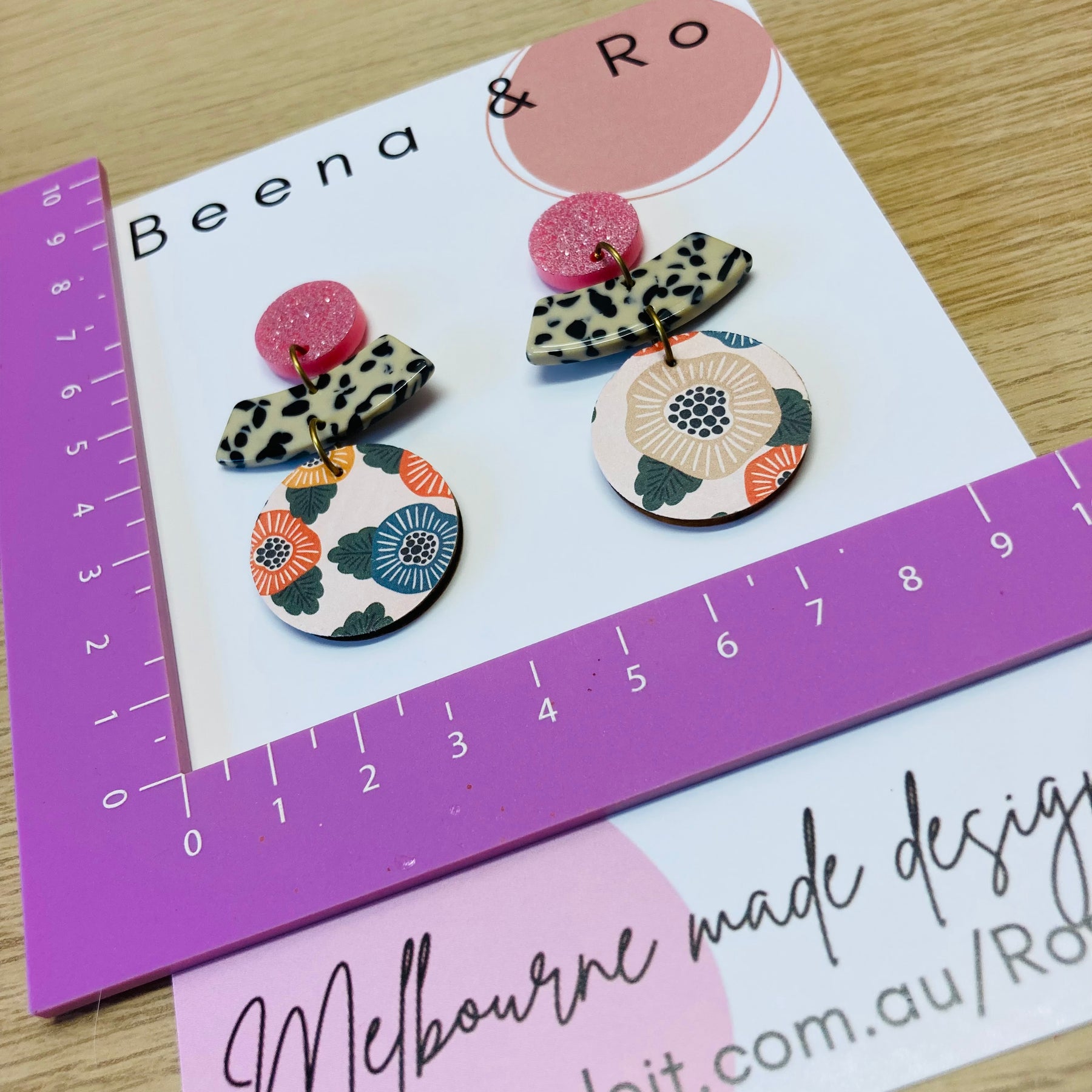 Spring fling earrings