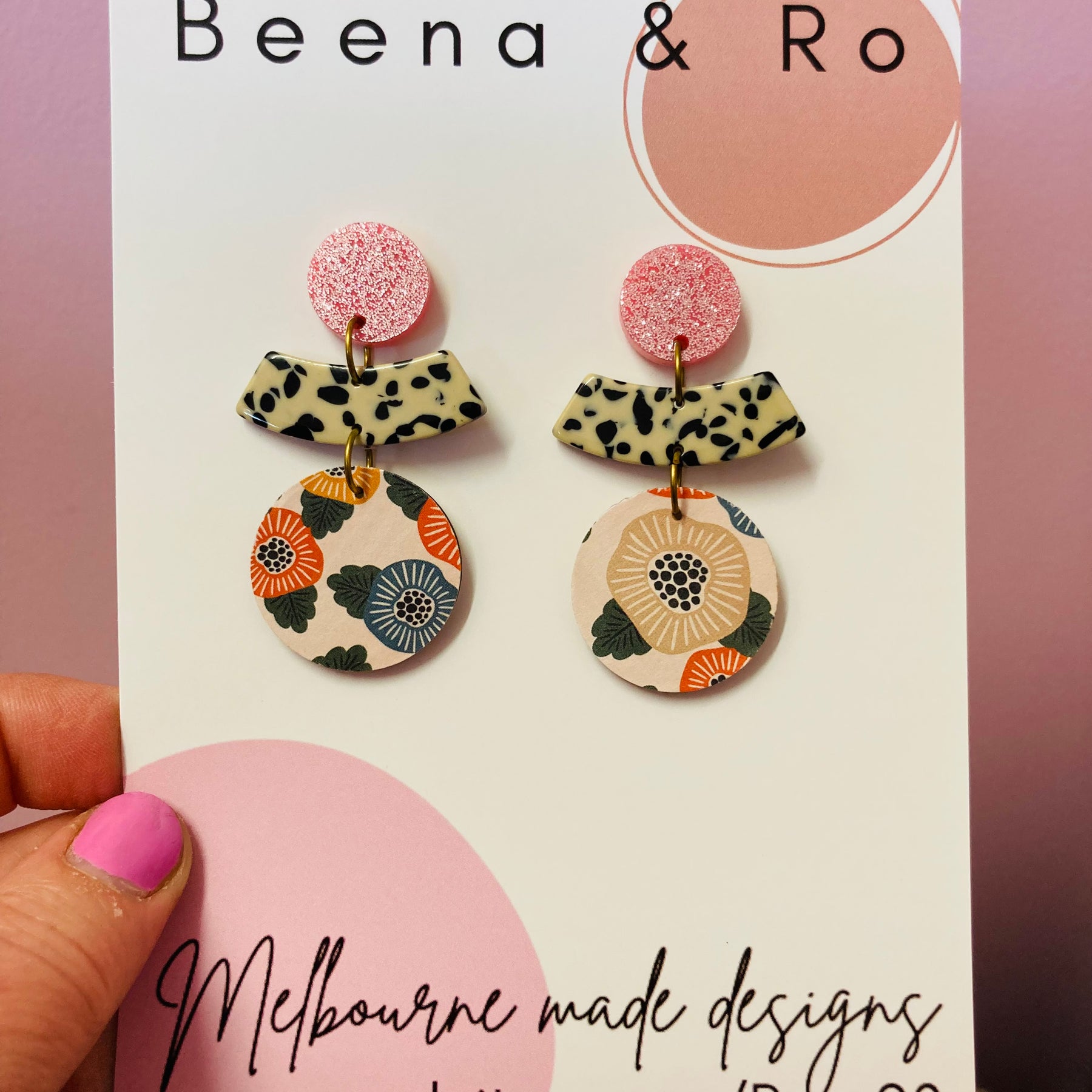 Spring fling earrings