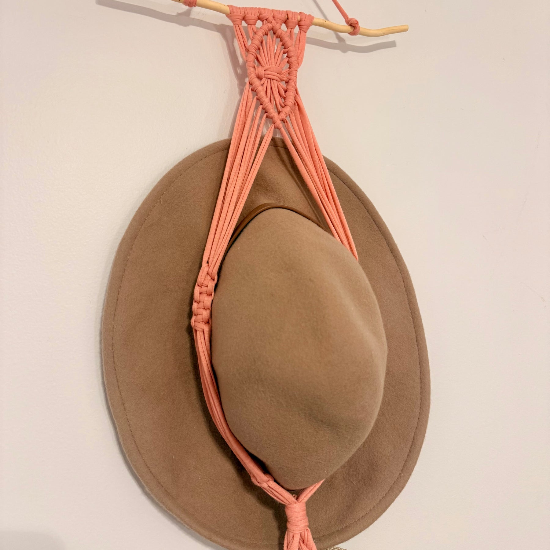 Handmade Macramé Hat Hanger