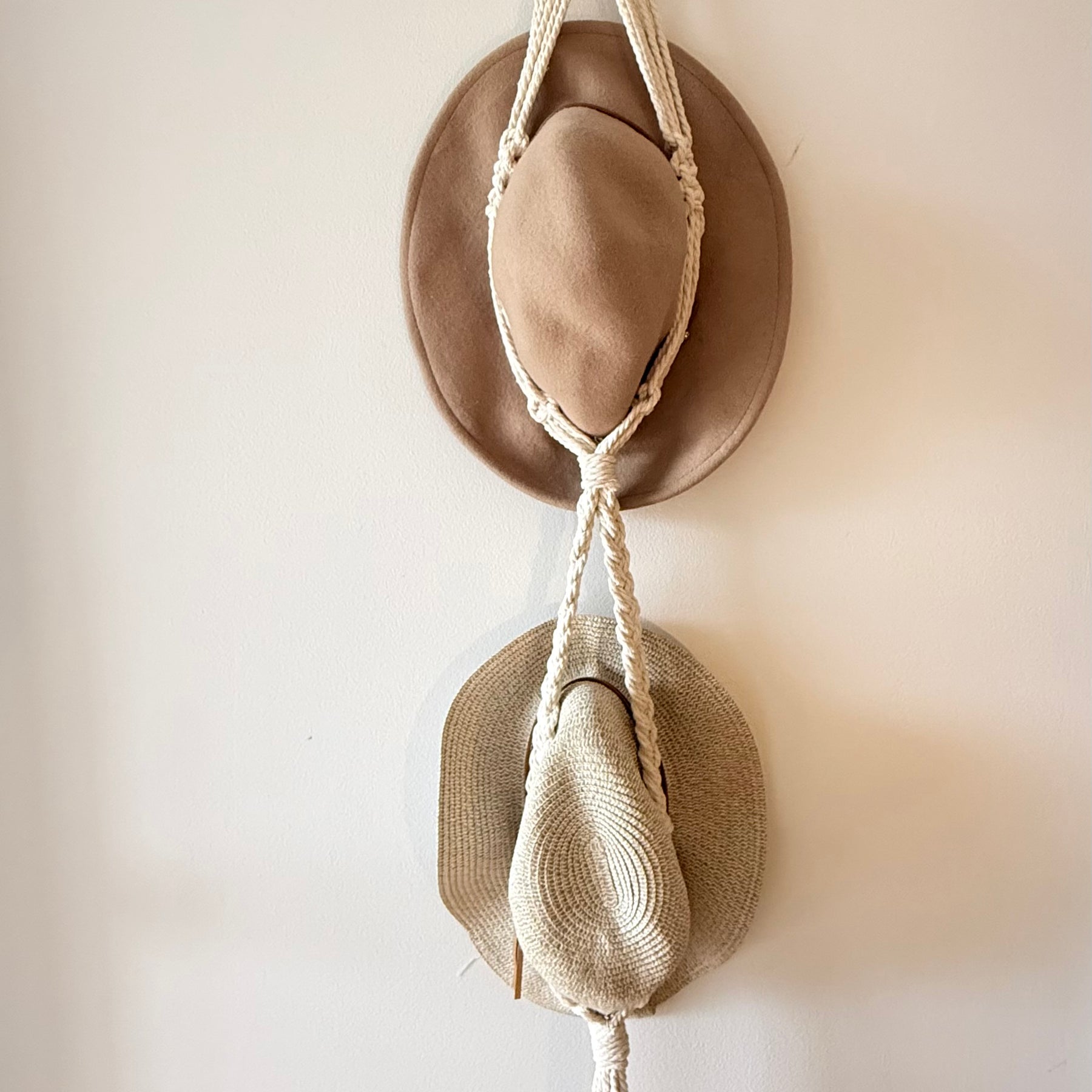 Handmade Macramé Hat Hanger
