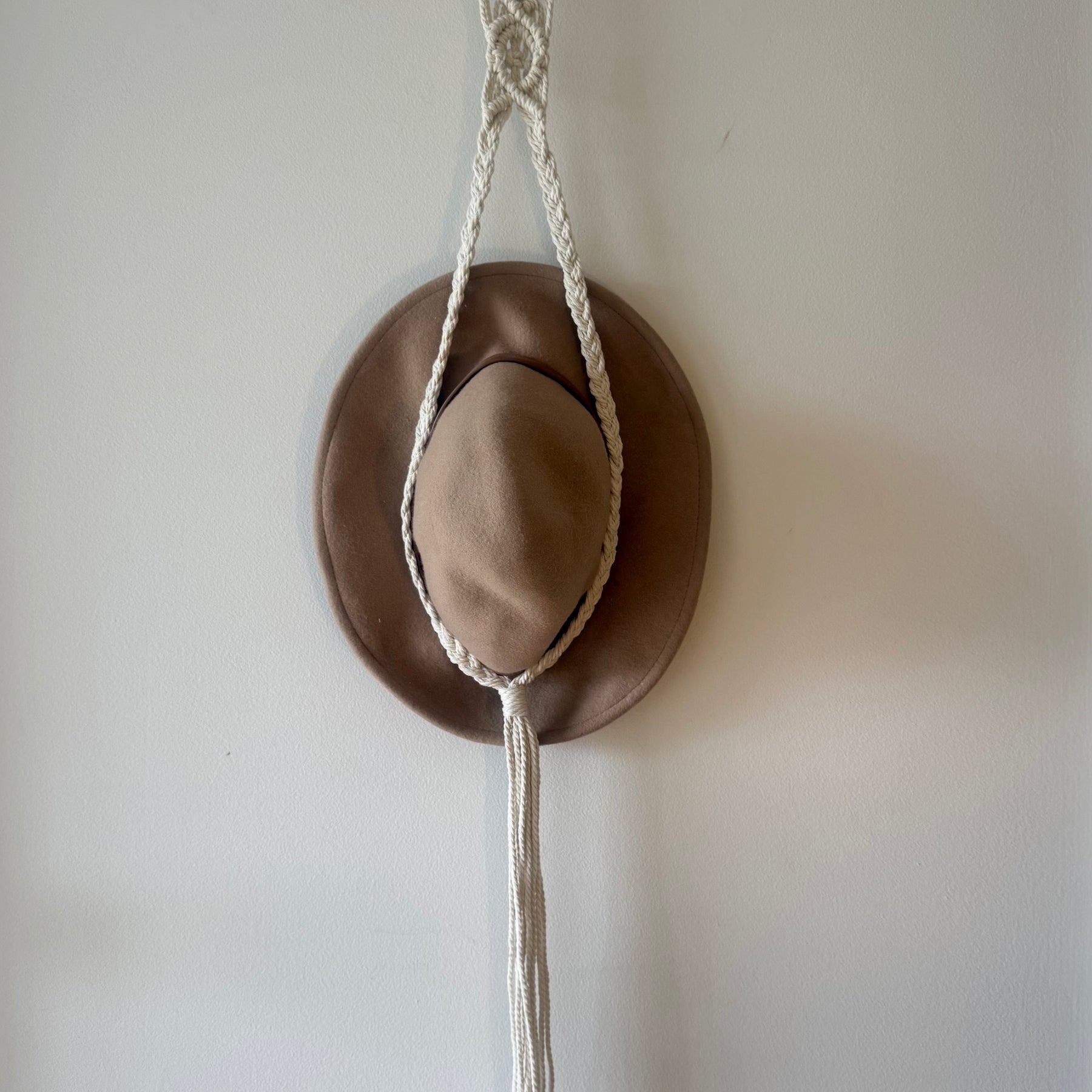 Handmade Macramé Hat Hanger