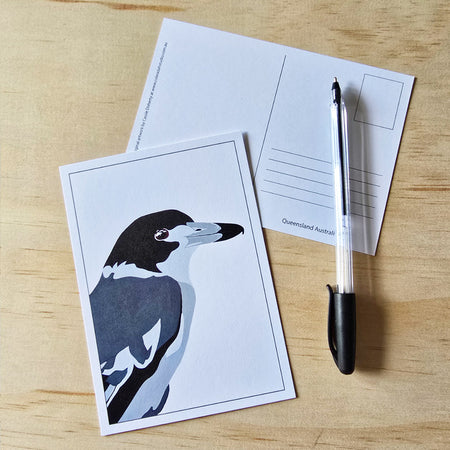 Postcard - Butcher Bird