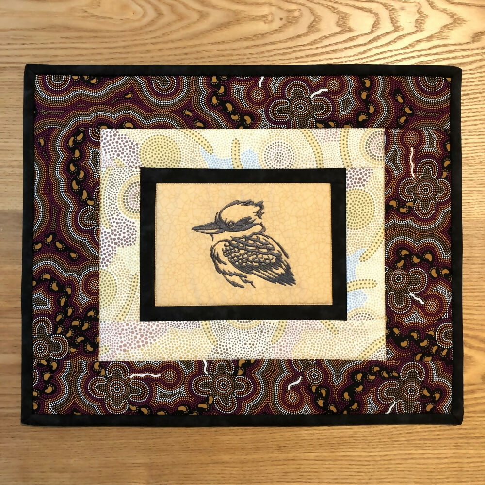 placemat-handmade-Australia-kookaburra_1