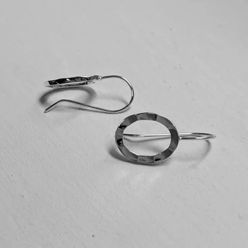 oval seed pod earrings