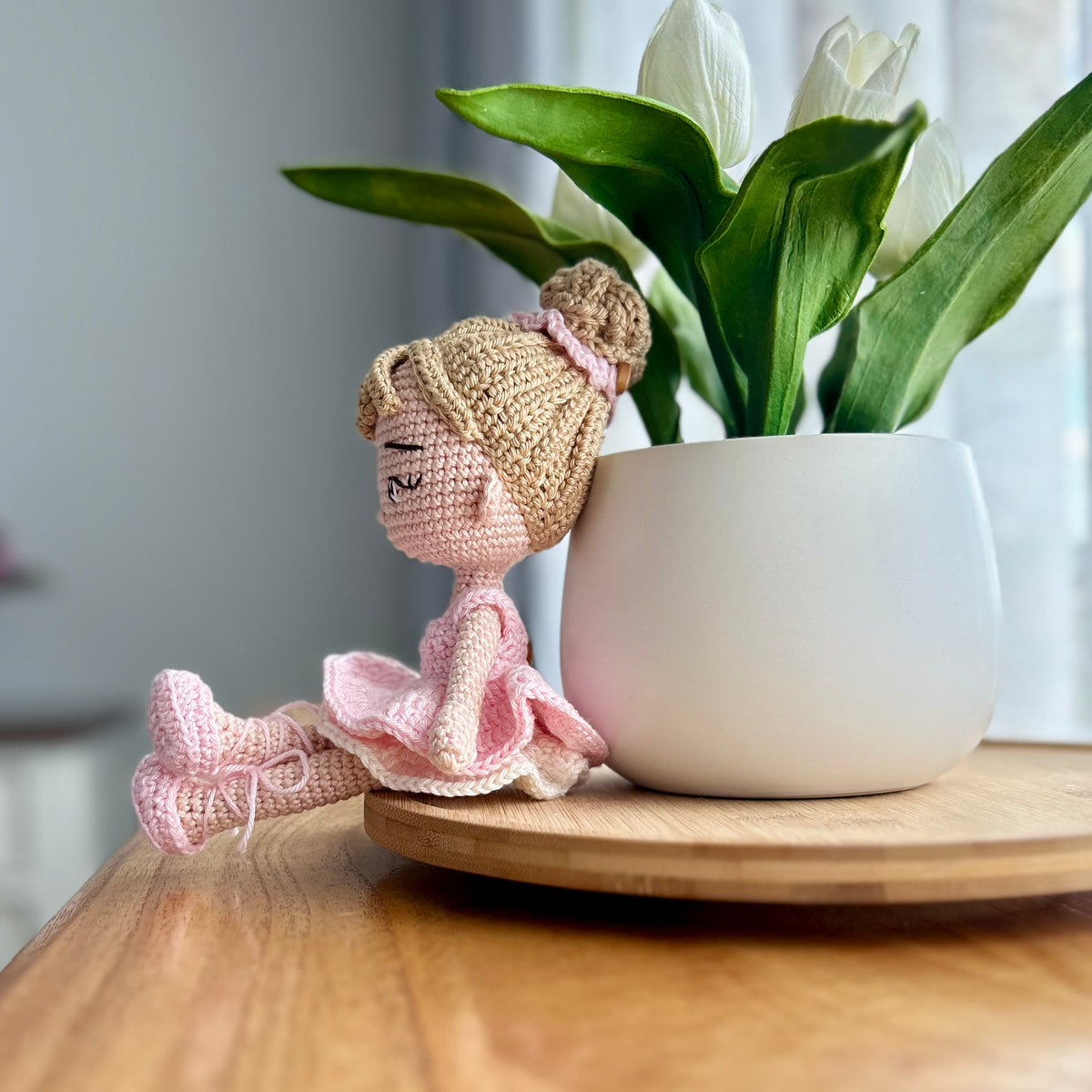 Clara | Crochet Ballerina Doll | 20cm | Ready to Ship