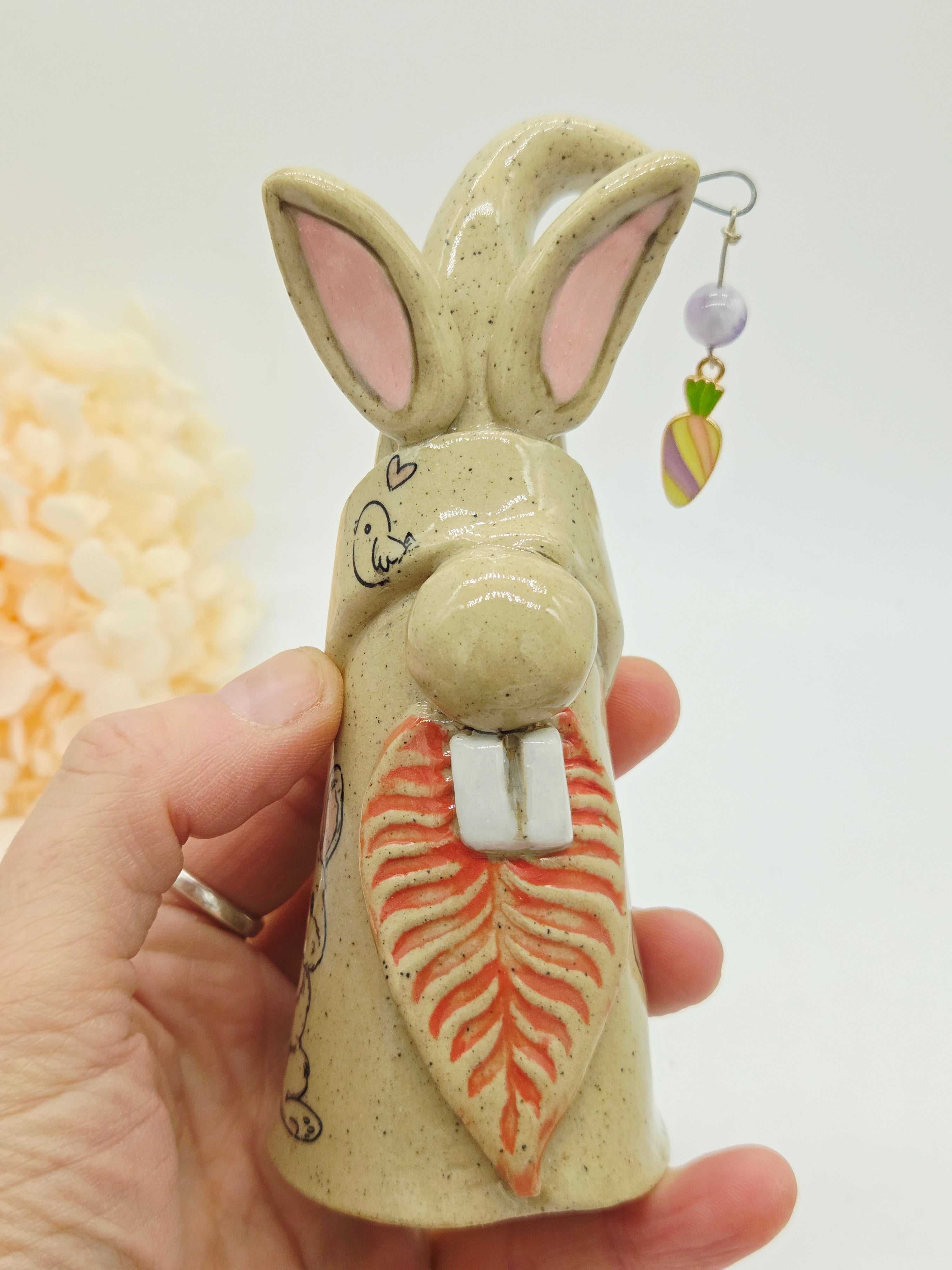Rabbit Gnome - CarrotCharm
