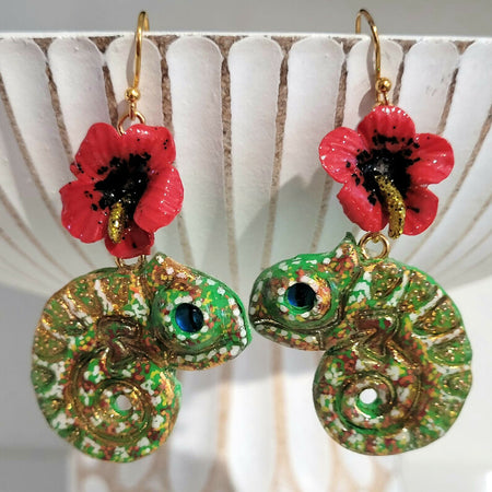 Chameleon Earrings