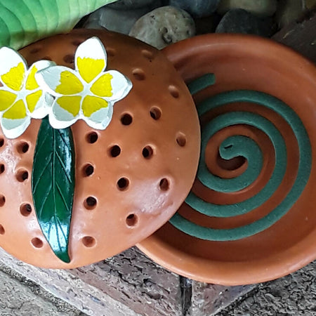 Mosquito Coil Holder Frangipani