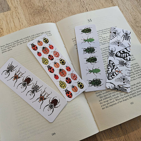 Watercolour Bookmarks - Insects
