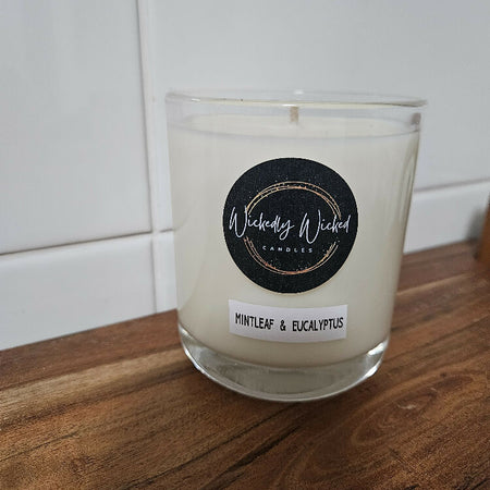 Mintleaf & Eucalyptus Scented Candle