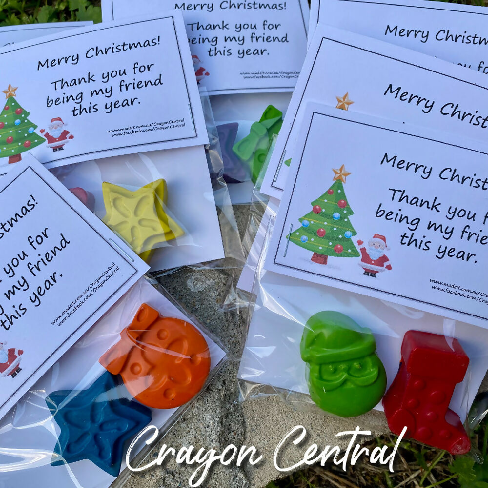 Christmas Themed Crayon Bundle Packs