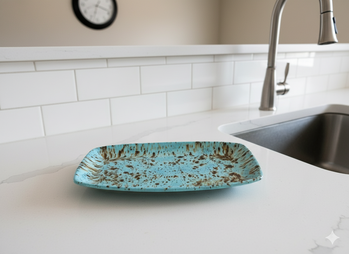 Handmade Ceramic Rectangular plate