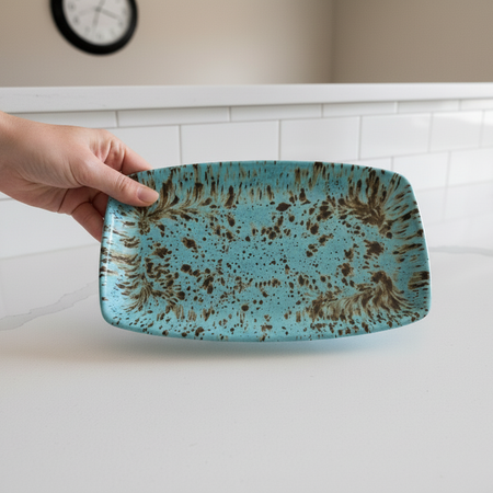 Handmade Ceramic Rectangular plate