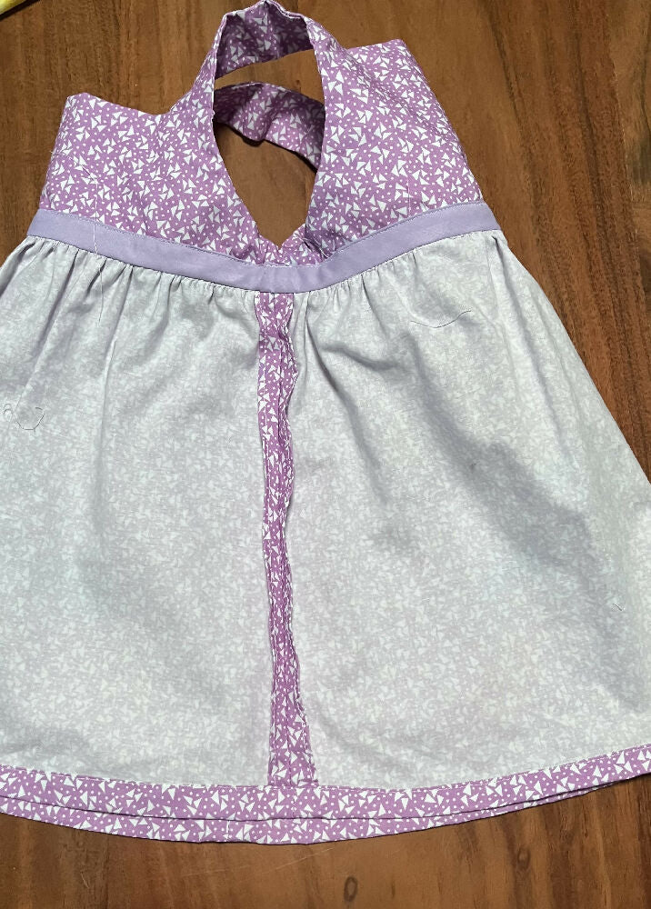 Summer sundress - 6 to 12 month old - mauve