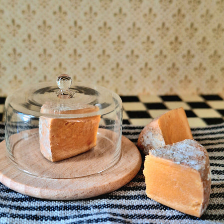 Cheddar cheese wedge