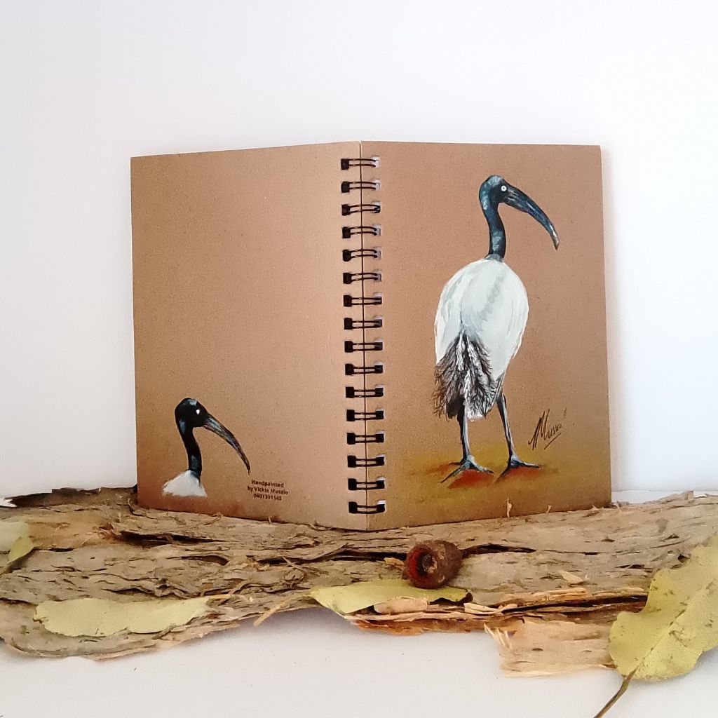 IBIS Handpainted A5 lined notebook