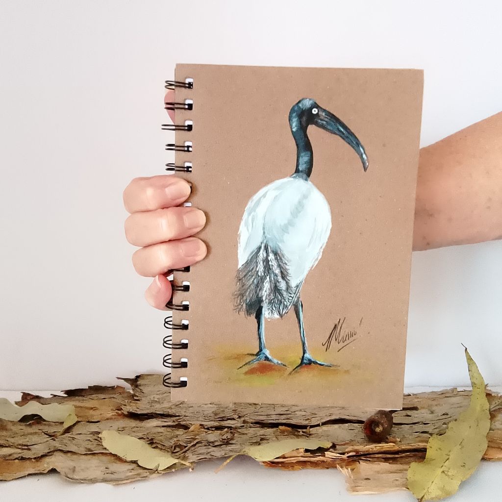 IBIS Handpainted A5 lined notebook