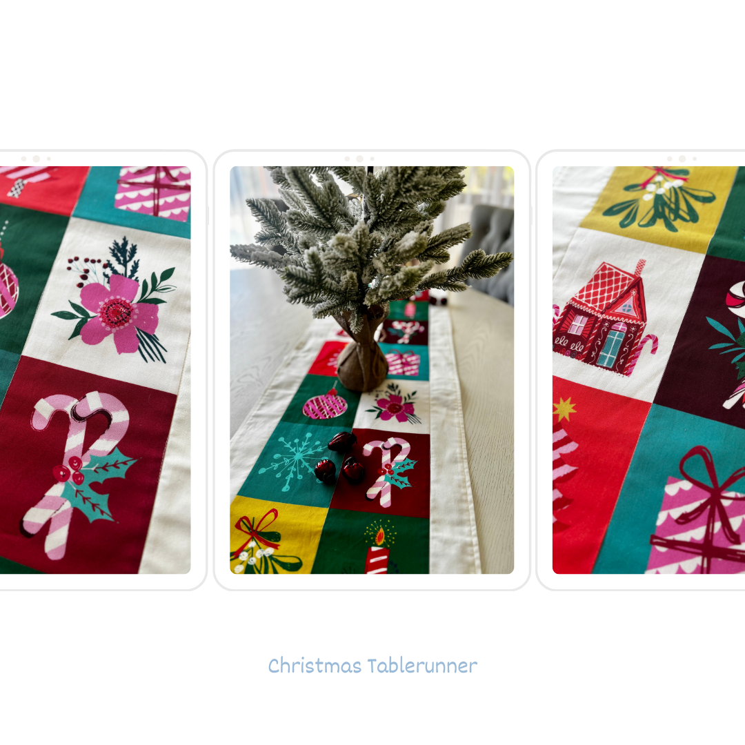 Festive Christmas Table Runner – Handmade For A Festive Table