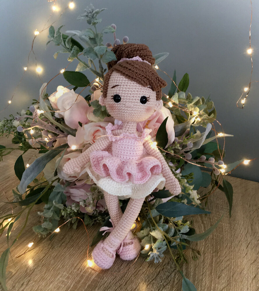 Giselle the Ballerina crochet custom doll
