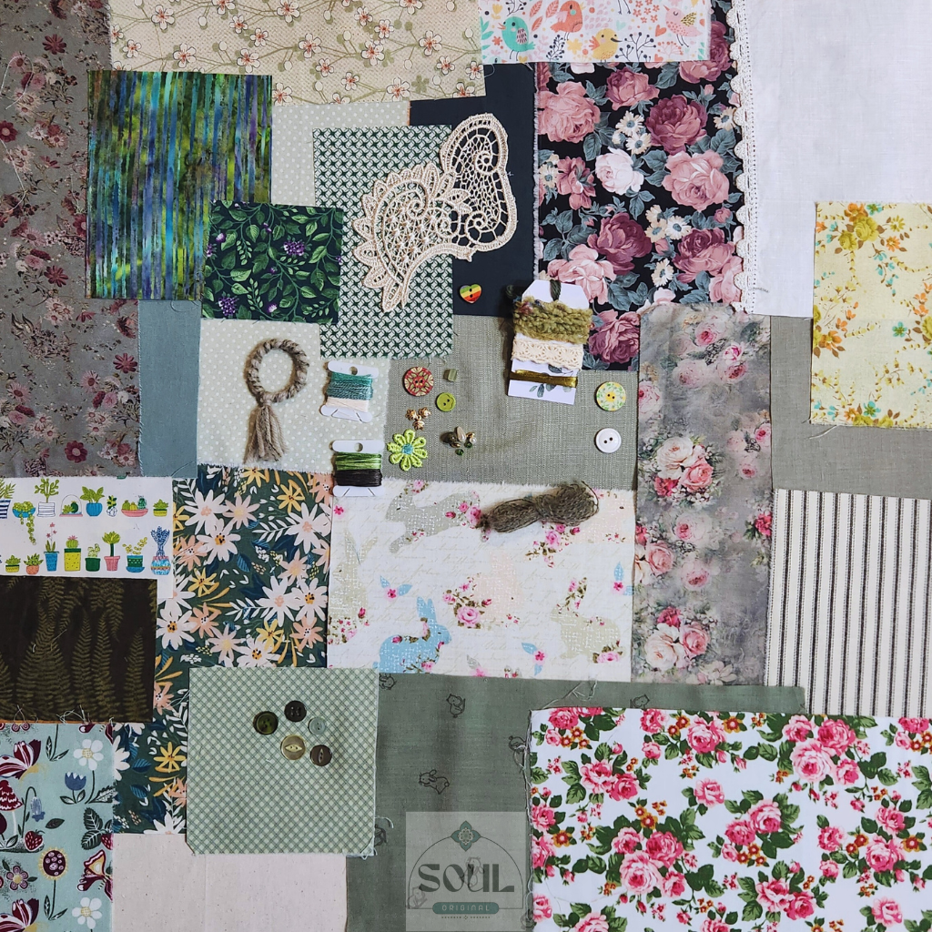 Slow Stitch Bundle - Glorious Greens