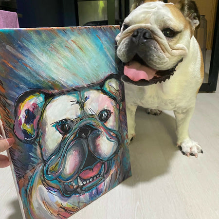 Large 12x16 - Pet portrait from Photograph