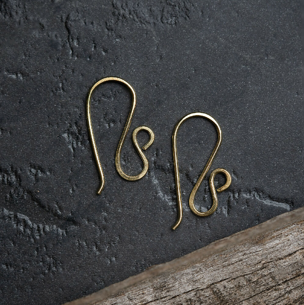 Brass Fancy Hooks, jewellery making earring findings