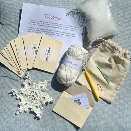 Learn to Crochet Christmas Advent