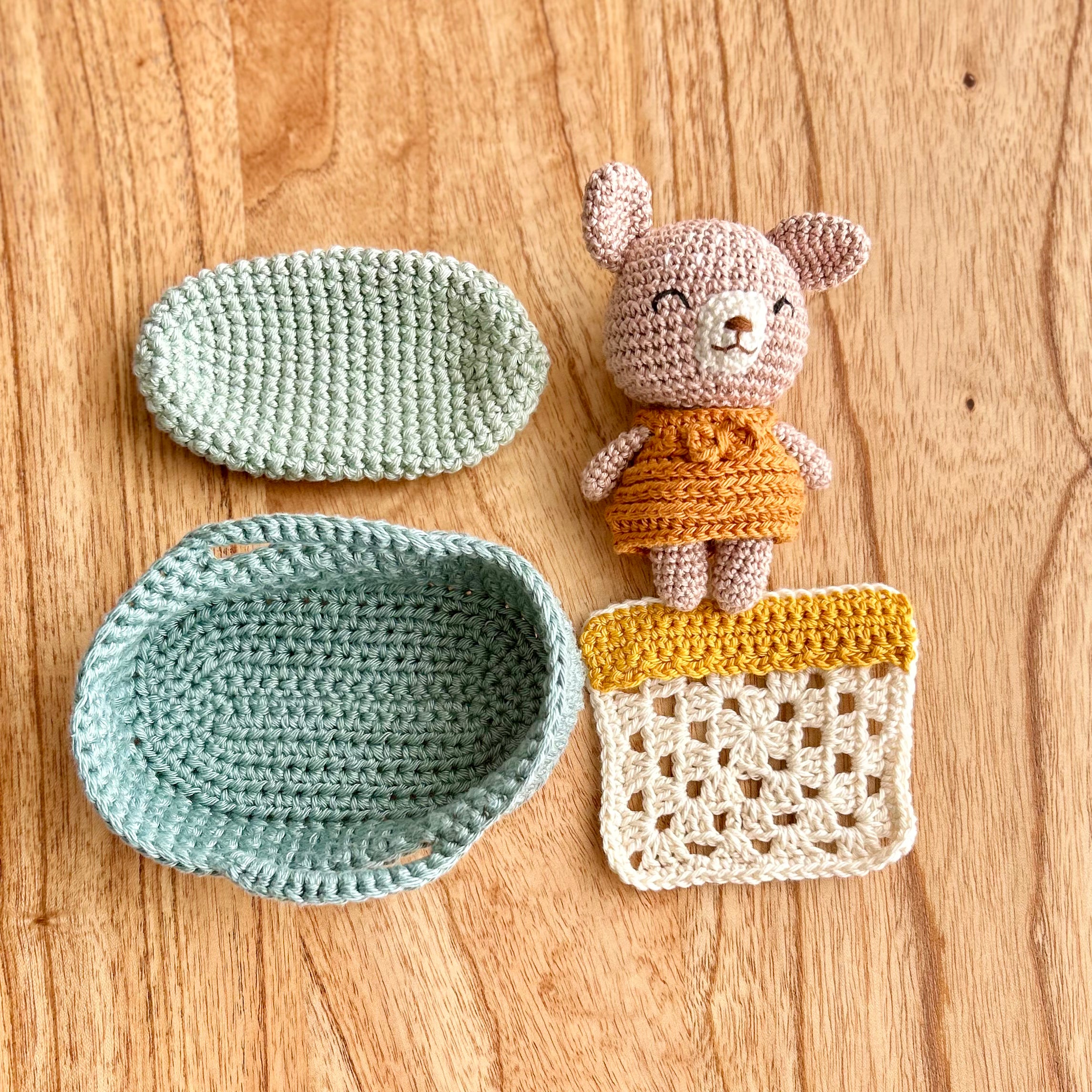 Fawn | Mini | Crochet Snuggle Set | Ready to Ship