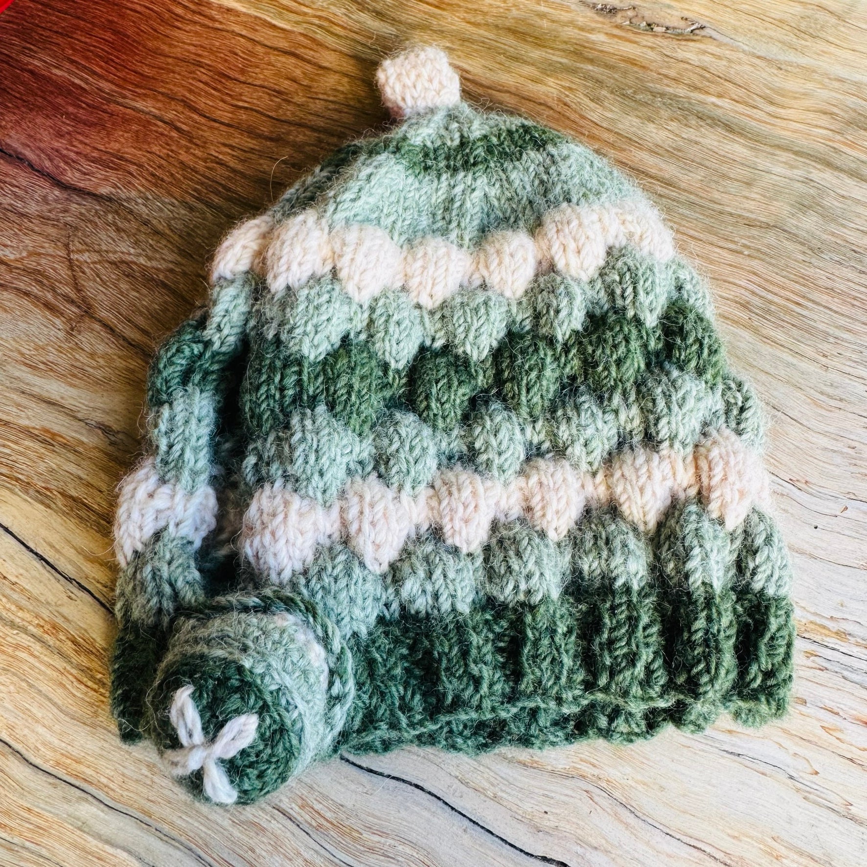 Teapot Cosy - Australian Alpine Greens V.2 - Alpaca/Merino - 4 cups