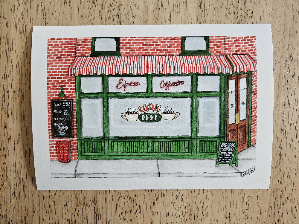 art print - the screen series - central perk