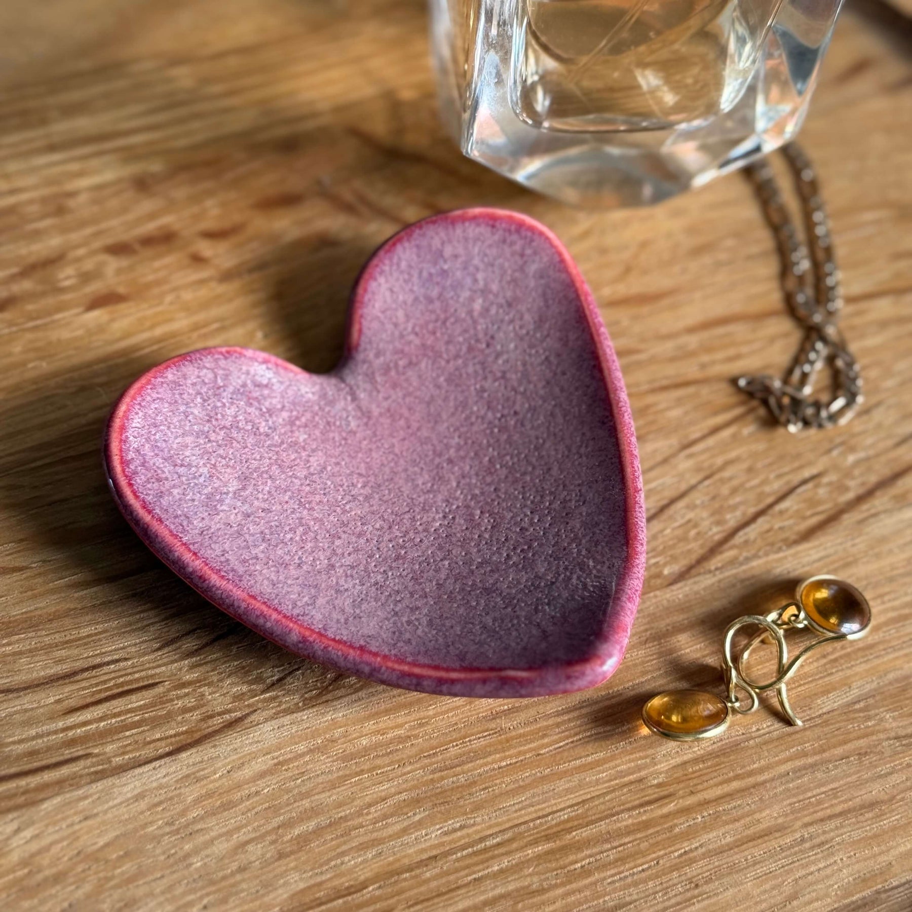 Handmade Trinket Dish | Heart Shaped | Jewellery