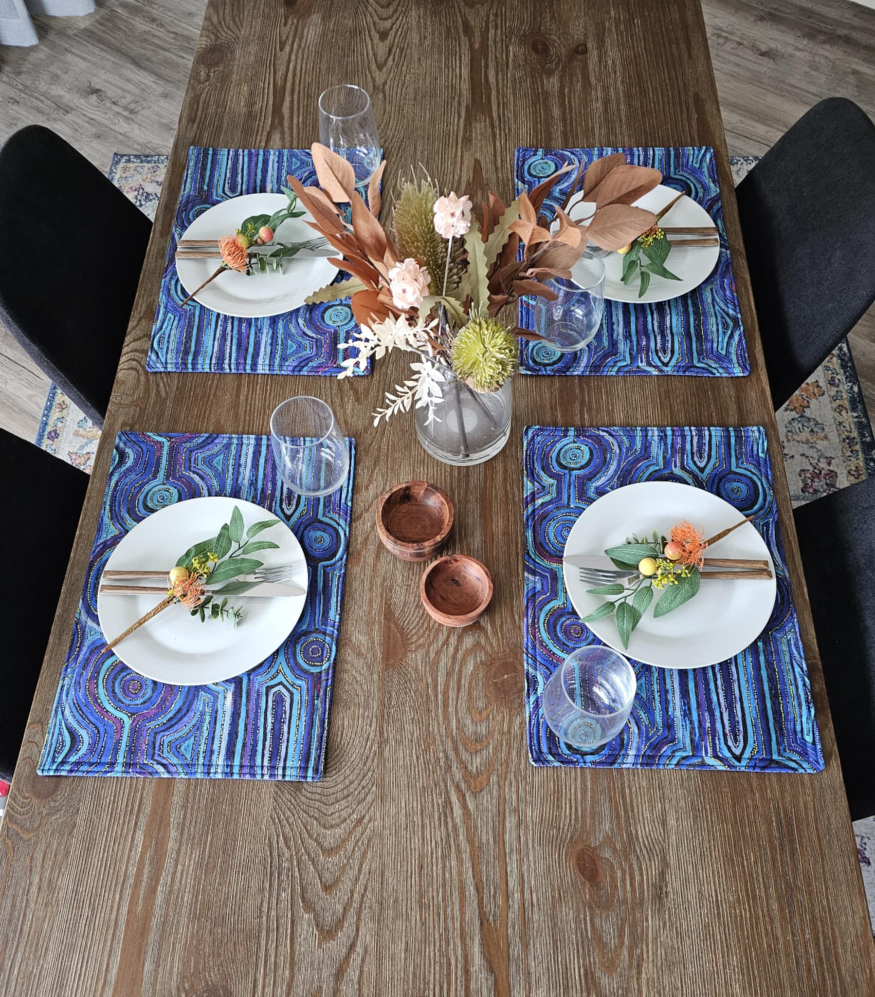 Indigenous Placemats - Emu Dreaming