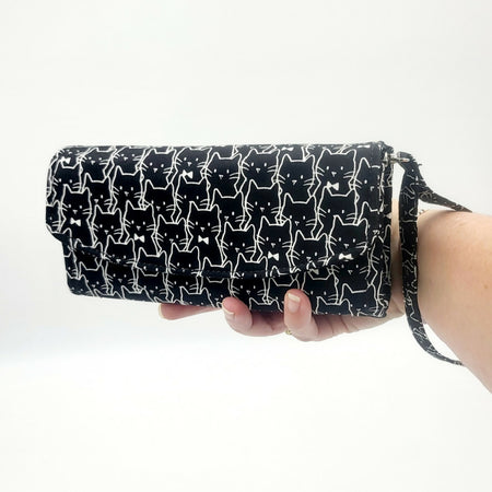 Black and White Cats Everyday Clutch Purse